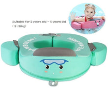 Load image into Gallery viewer, Non-Inflatable Solid Baby Float Swimming Ring Swim Float Waist Float Ring Floats Pool Toys Swim Trainer for Boys and Girls