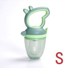 Load image into Gallery viewer, Fresh Fruit Food Safe Baby Pacifiers Feeder Fruit feeding baby food container Pacifier Bottles Baby bottle Kid Fruit Nipple Teat