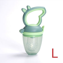 Load image into Gallery viewer, Fresh Fruit Food Safe Baby Pacifiers Feeder Fruit feeding baby food container Pacifier Bottles Baby bottle Kid Fruit Nipple Teat
