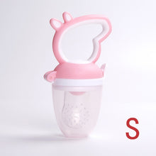 Load image into Gallery viewer, Fresh Fruit Food Safe Baby Pacifiers Feeder Fruit feeding baby food container Pacifier Bottles Baby bottle Kid Fruit Nipple Teat