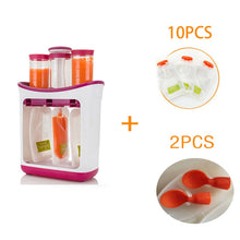 Load image into Gallery viewer, Dropshipping Baby Food Maker Squeeze Food Station Organic Food For Newborn Fresh Fruit Container Storage Baby Feeding Maker
