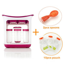Load image into Gallery viewer, Dropshipping Baby Food Maker Squeeze Food Station Organic Food For Newborn Fresh Fruit Container Storage Baby Feeding Maker
