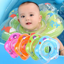 Load image into Gallery viewer, Swimming Baby Accessories Neck Ring Tube Safety Infant Float Circle for Bathing Inflatable Flamingo Inflatable Water
